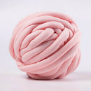 25 Meters Chunky Wool Yarn  Soft Bulky Arm Knitting Wool Roving Pink