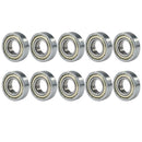 10pcs 10x22x6mm Deep Groove Pulley Wheel 61900zz Carbon Steel Ball Bearing