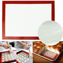 No-Stick Silicone Fibreglass Baking Mat 40x30cm Tray Oven Dough Rolling Cake Mat