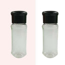 20x Salt Spice Jars Herbs Condiments Seasoning Pots Storage Containers 100ml