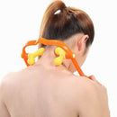 Adjustable Neck Shiatsu Massager Myofascial Release Manual Self Massage Tool