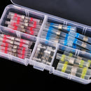 50pcs Waterproof solder sleeve heat shrink tube wire terminal connector 4 si J!E