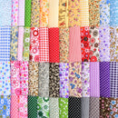 50pcs 10*10cm Square Fabric Bundle Patchwork Clothing Sewing Quilting Crafts Set