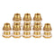 8pcs Brass Water Tank Connector Leak-proof Firm Connect DN15 Flush Port Kit