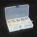 240Pcs Male and Female Terminals Wire Connector Block with Insulating Sleev H5M6