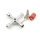 5 In 1 Universal Cross Square Triangle Train Electrical Cabinet Elevator Key â„–[