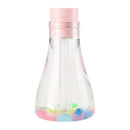 2-Piece USB Wishing Bottle Humidifier with Changing Night Light
