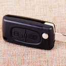 2 Buttons Remote Flip Key Fob Case Shell CE0536 Fit for PEUGEOT 207 307 308