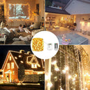 50LED USB Fairy Lights 5M Copper Wire String For Indoor Outdoor Decor w/ Remote