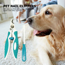Pro Pet Nail Clippers Kit Dog Cat Labor-saving Nails Beauty Cleaning Supplies
