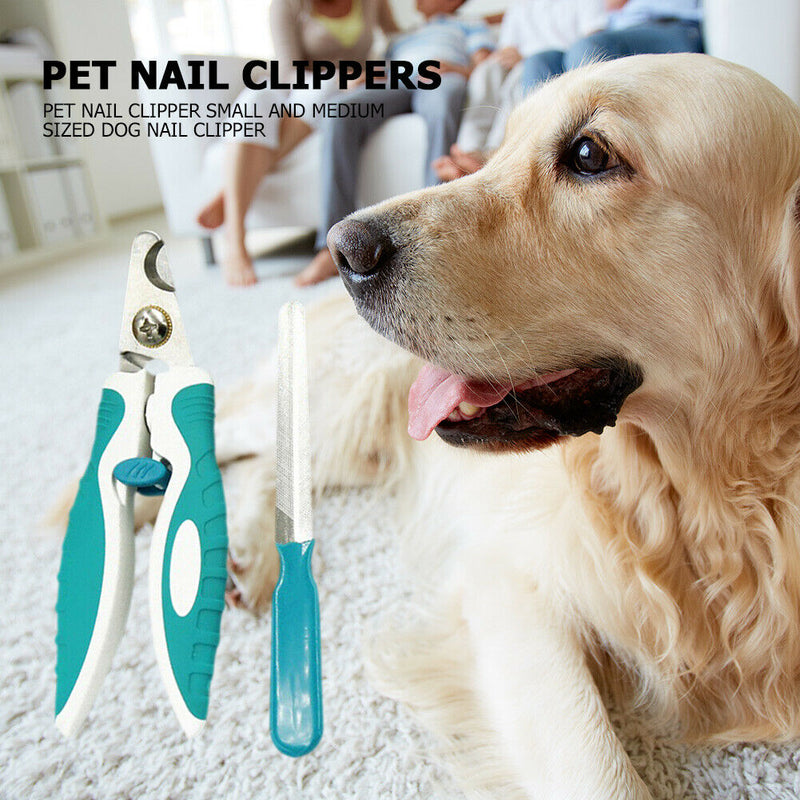 Pro Pet Nail Clippers Kit Dog Cat Labor-saving Nails Beauty Cleaning Supplies