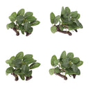4PCS 9 X 6 X 8cm Aquarium Decor Fish Tank Decoration Ornament Artificial Plastic