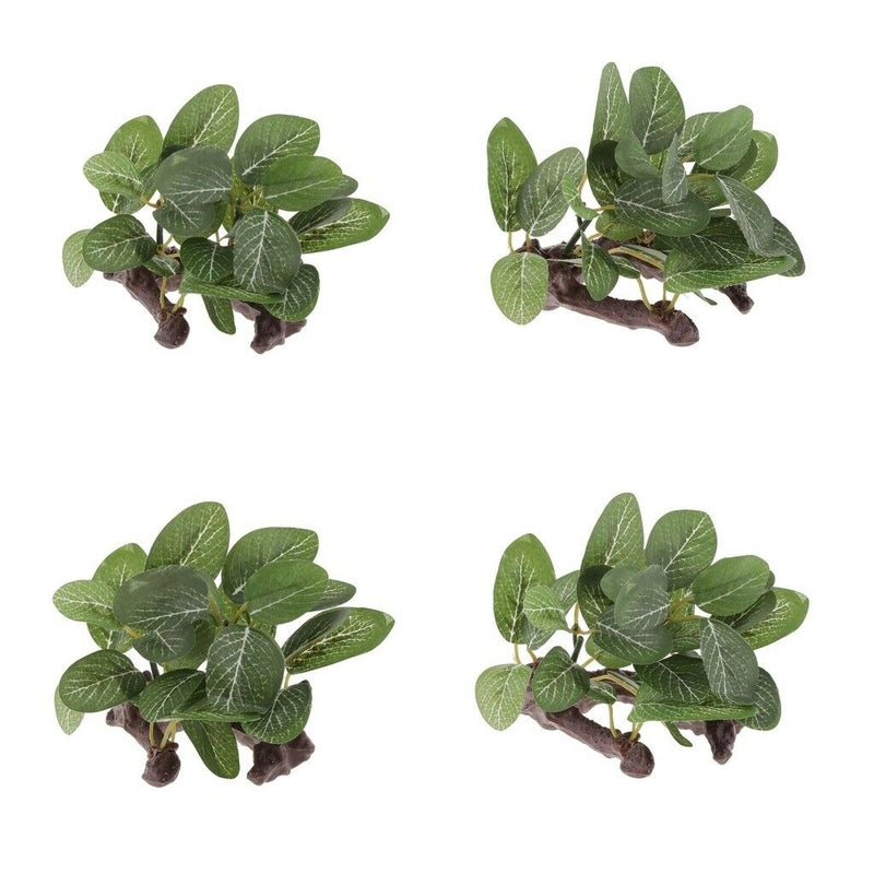 4PCS 9 X 6 X 8cm Aquarium Decor Fish Tank Decoration Ornament Artificial Plastic