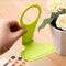 2PCS Foldable Cell Phone Charging Rack Holder Wall Charger Adapter Hanger Shelf