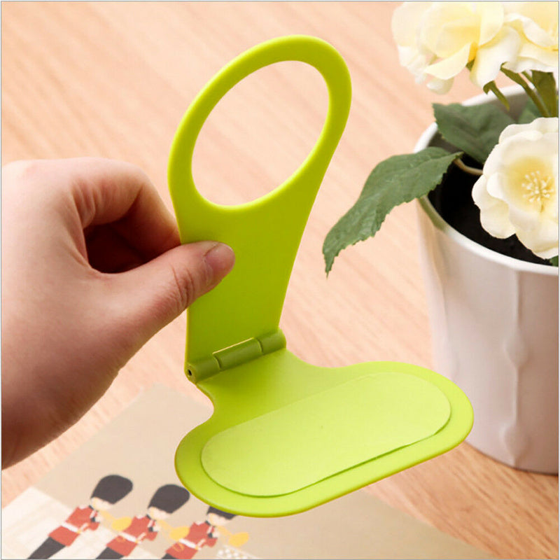 2PCS Foldable Cell Phone Charging Rack Holder Wall Charger Adapter Hanger Shelf