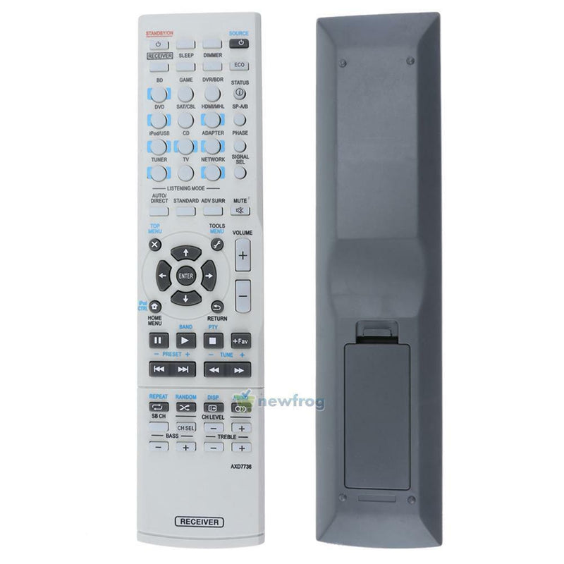 Home Remote Control Replacement for Pioneer AXD7736 Audio Video Receiver White