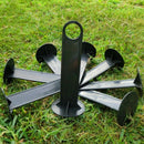 50Pcs Football Training Sign Disc,Sign Plate,Sign Cone Signpost Plate For T