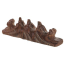 Chinese Brush Rack Brush Pen Holder Natural Wood