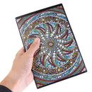 DIY Mandala Special Shaped Diamond Painting 50 Pages A5 Sketchbook Notebook
