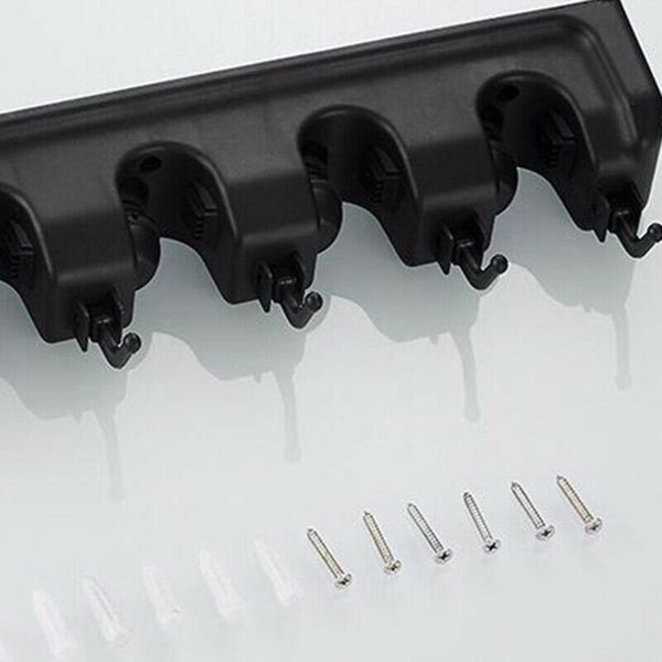 Multifunctional Wall Mounted Mop Brush Broom Holder Hanger Organizer Storag Q7P2