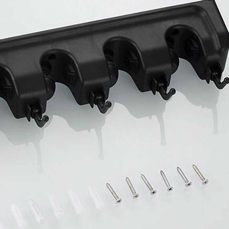 Multifunctional Wall Mounted Mop Brush Broom Holder Hanger Organizer Storag Q7P2