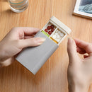 Travel Tablet Medicine Box Pull-Type 6 Grid Pills Storage Case (Grey)
