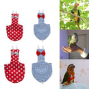 Adjustable Flight Suit (Bird Diaper) XS + Harness Leash Suitable for Conure