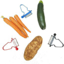 Multi-function Creative Three-piece Set Paring Grater Pattern Slice P4W3