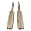 6.35mm 1/4 Inch Mono Male Plug to 3 Pin XLR Male Jack Stereo Microphone Adapter