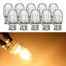 10x T20 Clear Car Dual Filament Turn Signal Stop Brake Light Tail Light