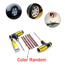 Car Motorcycle  Tubeless Tyre Puncture Repair Kit Tools Tire Plug Set