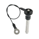2xBall Head Lock Quick Release Pin Push Button 8mm, 40mm Durable