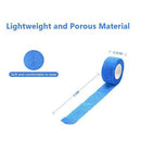 1 Roll Medical Self-adhesive Elastic Non-woven Wrap Tape Bandage (Blue)