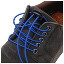 1 pair Elastic Laces Easy Fixation for Sports (Blue)