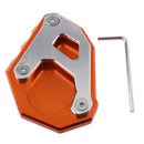 Kickstand Side Stand Extension Pad Plate for KTM 1290 1050 1190 ADV Orange