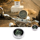 Mini Motorcycle Waterproof Digital Clock Watch With Stick Motorbike Time-.AU