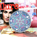 DIY LED Diamond Painting Mandala Full Special Shaped Light Home Decor (B)