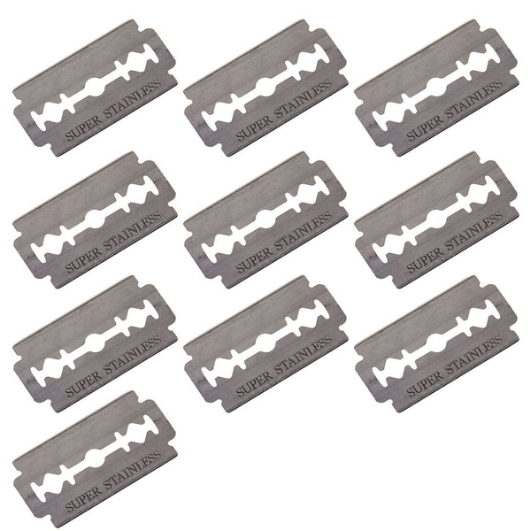 20pcs Stainless Steel Razor Blade Double Edge Safely Shaving Razor Blade Replace