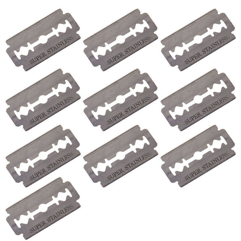 20pcs Stainless Steel Razor Blade Double Edge Safely Shaving Razor Blade Replace