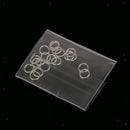 40x S925 Beading Jump Rings Split Metal