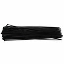 Cable Ties Wraps / Zip Ties, Black 100pcs 400mmX5mm J9M8