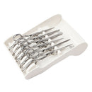 Salon Shears Stand Rack Case Hair Scissors Holder Organizer Storage Tray wi