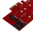 Desktop NGFF M.2 B+M Key SSD to PCI-E PCI Express 4X Converter Card Adapter
