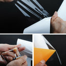 Universal 100cm Clear Film Vinyl Car Door Sill Edge Paint Protector Anti-Scratch