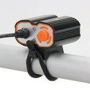 Waterproof Front Lamp 6000LM 2x CREE XM-L T6 USB LED Bike Bicycle Light