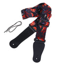 The Adjustable Printing Classic Folk Electric Bass Guitar Strap Guitar Belt~