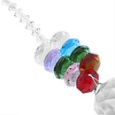 24Cm Chandelier Crystals Ball Prism Pendant Rainbow Maker Chakra Cascade Su U8M3