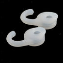 Replacement Silicone Earbuds EarTips Eargel For Jabra Headset White