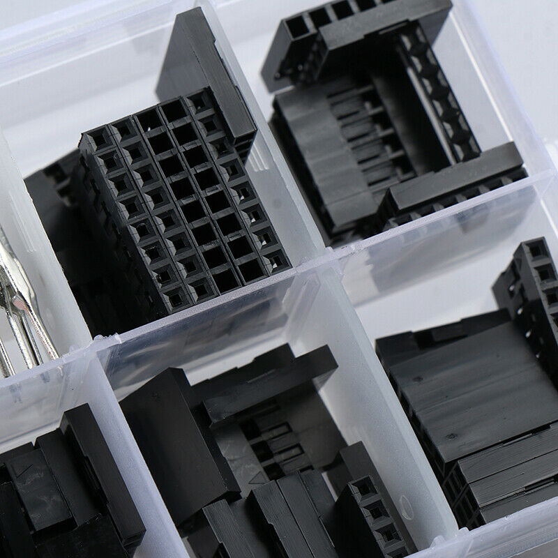 310Pc/set 2.54mm Male+Female Wire Jumper Line Cable Pin Header Connector DIY Ew