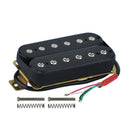 Electric Guitar Humbucker Pickups Bridge Alnico V Pickup Black H2K8